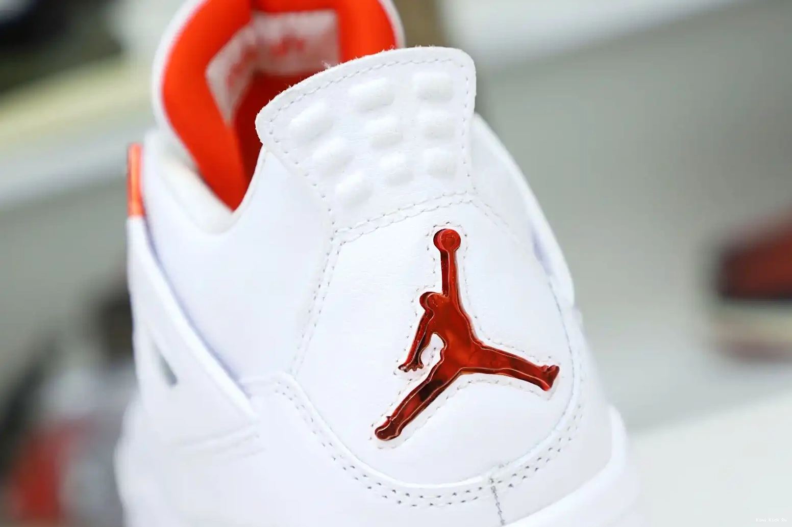 Jordan Kimikick metallic Jordan 4 Air retro“orange 0702